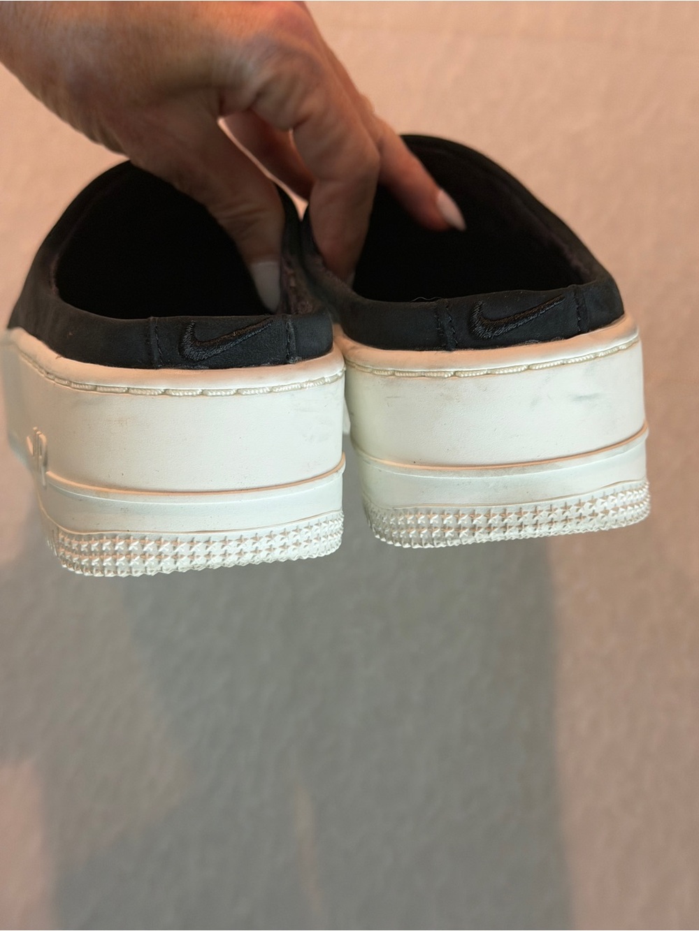 Everyday Black Platform Slip-On Mules - Picture 7 of 11